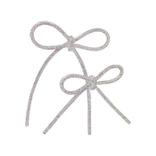 奢华高档时尚大气满钻超闪水钻蝴蝶结胸针女ins潮百搭小香风别针