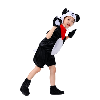 元旦儿童动物熊演出服