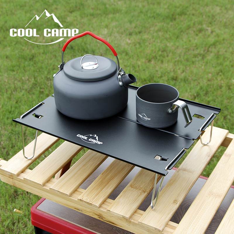 超小超轻铝合金野餐桌茶几咖啡小桌子徒步桌登山折叠桌桌拼接便携