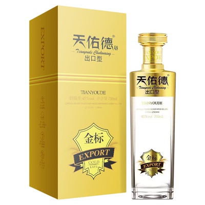 天佑德青稞酒有机出口型金标整箱