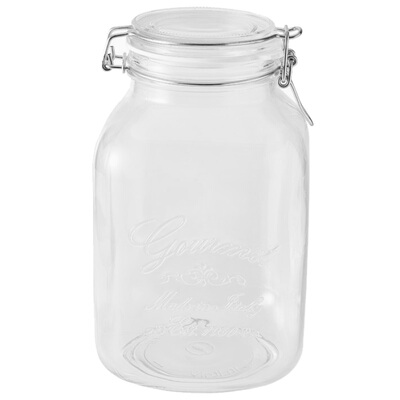 日本原装进口密封罐玻璃日式