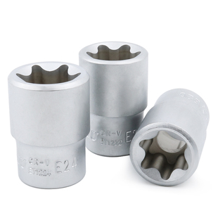 台湾南豫 e型套筒梅花异形花型套头e18大飞中飞小飞六角星型e8e12