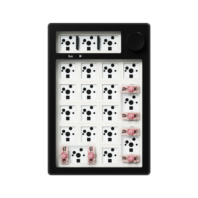 K21Ultra金属小键盘客制化无线蓝牙三模PAD数字蜜蜂68配wooting60
