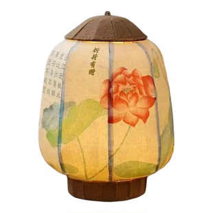 新年灯笼2026马年新款古风发光手提宫灯春节儿童过年花灯手提柿子