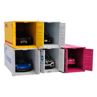 1:64货柜集装箱模型场景MAERsk马斯基集运箱MSC海运货柜合金模型