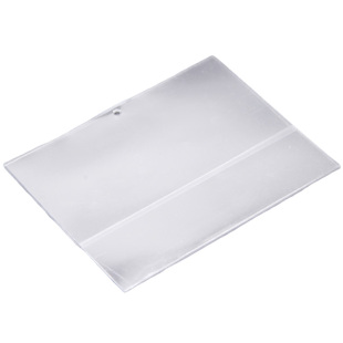 商品标价签套透明价签皮标价纸 标价牌套标价签塑料皮保护卡套