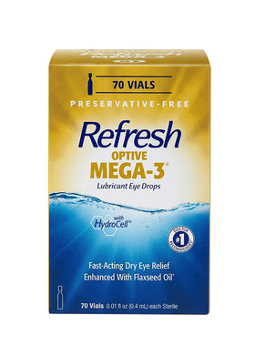 【自营】亮视 Refresh mega-3人工泪液油性眼药水滴眼液缓解干眼