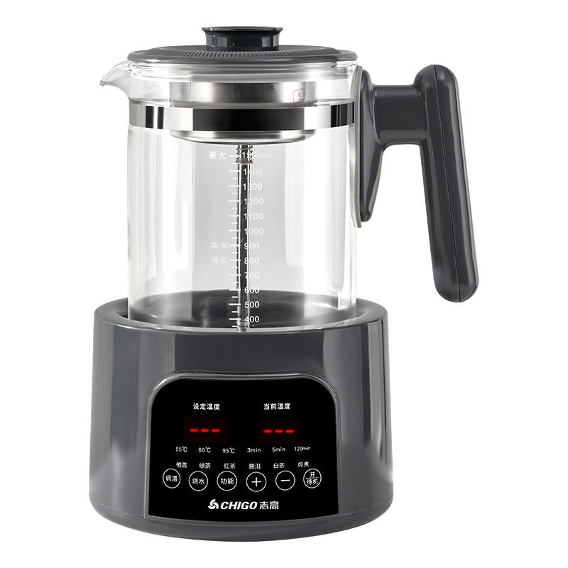 志高1.5L喷淋煮茶器养生壶恒温