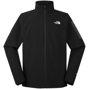 北面Tek Approach棋盘格软壳外套男防泼水户外TheNorthFace|8DG2
