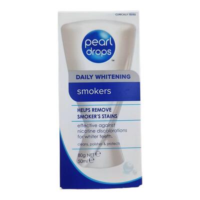 现货 英国pearl drops倍洁丽美白亮白去渍去黄牙膏护牙龈贝嫂推荐