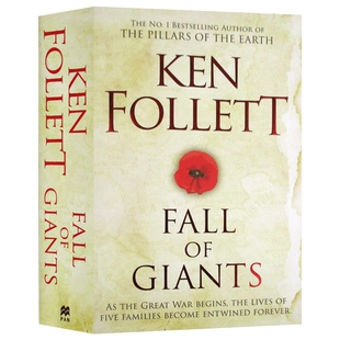 英文原版小说 Fall of Giants世纪三部曲1-巨人的陨落 英版 英文版