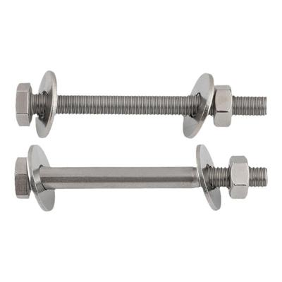 304不锈钢外六角穿墙螺丝螺栓