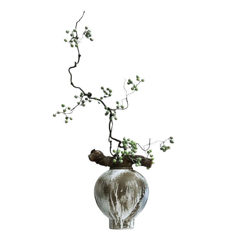 叁木设计师款中古侘寂风插花花艺
