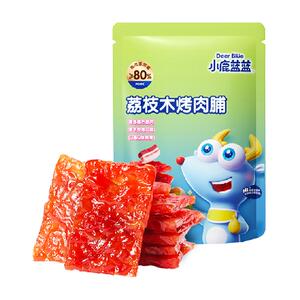 小鹿蓝蓝果木烤肉脯70g/袋