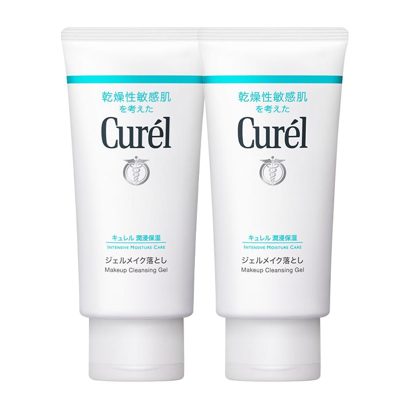 【燃冬季】珂润保湿卸妆啫喱130g*2敏感肌女清爽不粘腻屏护