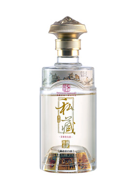 一斤装高端精致玻璃空酒瓶