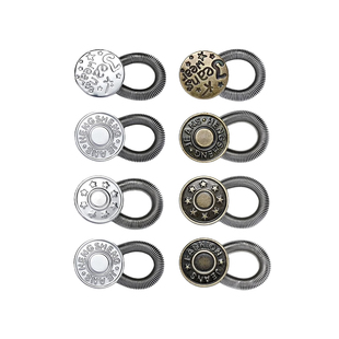 牛仔裤裤腰扩大扣子裤子扩腰纽扣腰围改大小神器松紧调节扣延长扣