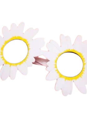 野餐小雏菊闺蜜搞怪派对墨镜眼镜