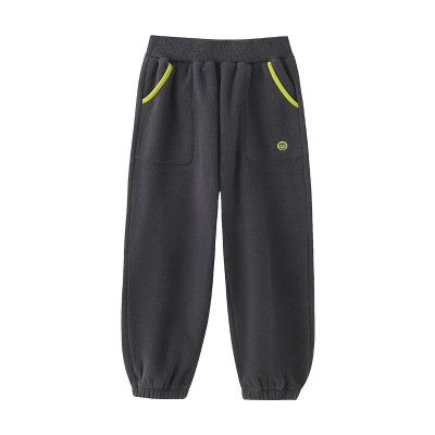 meetingjoy男童摇粒绒运动裤子