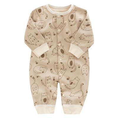 a类棉弹性大四季款连体衣