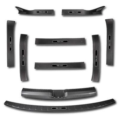 【宝马专用】碳纤纹门槛保护条