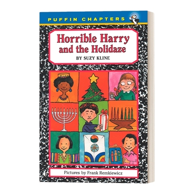 英文原版 Horrible Harry 16 Horrible Harry and the Holidaze 可怕的哈里系列16 儿童章节桥梁书 英文版 进口英语原版书籍