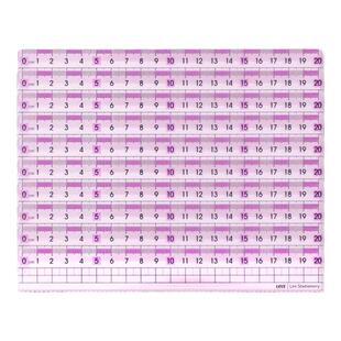 防近视格尺带波浪线直尺小学生专用15厘米文具18cm透明尺子测绘图