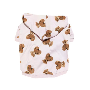 宠物狗狗秋冬卫衣法斗小熊连帽衣服巴哥柯基柴犬英斗恶霸胖狗服饰
