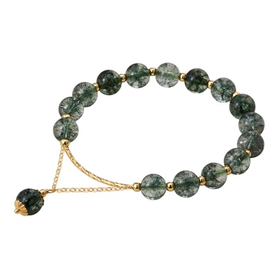 阿吉豆时尚国风串珠手链绿色串珠