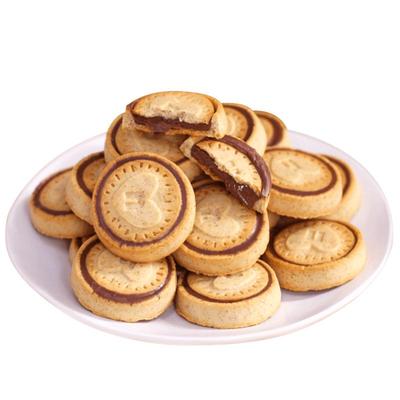 约200个 榛子巧克力饼干单独小包装夹心网红解馋超好吃儿童小零食