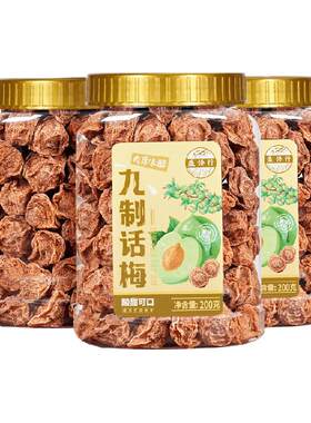 盛侨行广式九制话梅蜜饯