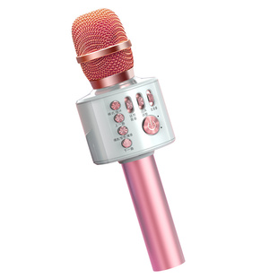 K5话筒音响一体麦克风无线蓝牙儿童唱歌机家用手机全民K歌话筒