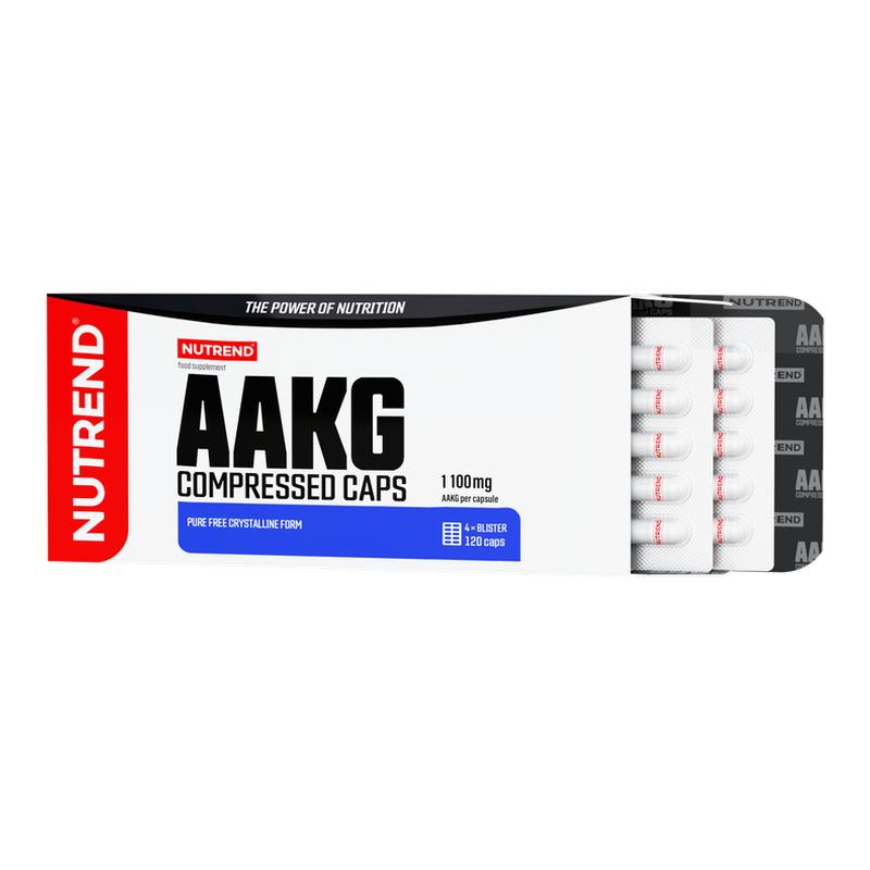 NUTREND捷克原装进口AAKG精氨酸120粒胶囊运动健身高吸收高能
