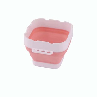 2025新款便携美术折叠小水桶美术绘画水彩美甲专用硅胶迷你洗笔筒