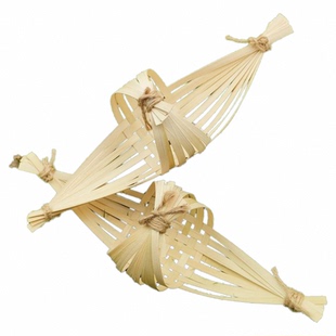 竹条竹编材料手工DIY幼儿园学生灯笼鱼小马编风筝竹排过节婚庆