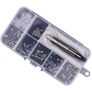 眼镜螺母螺帽小螺丝刀鼻托配件眼睛工具无框架梅花六角螺母帽垫片