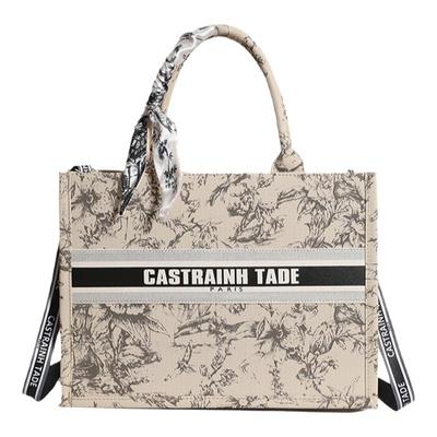 时尚单肩国潮大容量手提斜挎包