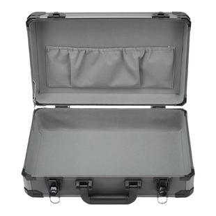 小型手提式铝合金工具箱仪器设备箱保险钱箱子证件大号收纳盒定做