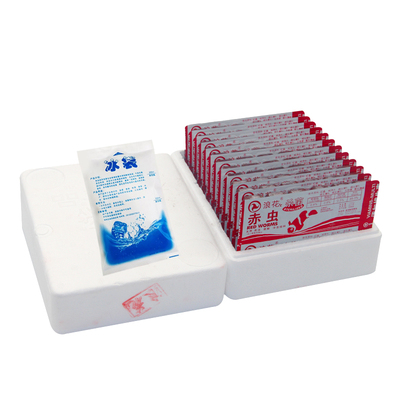 红虫汉堡丰年虾速冻食浪花小中型