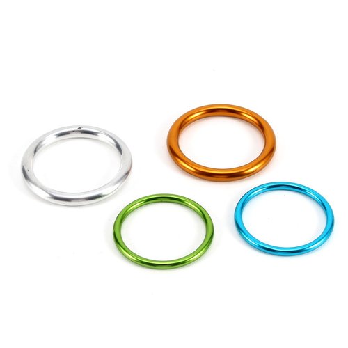 6063铝环 配件装饰铝圆环 异型铝管 方管  铝环  铝管加工制品