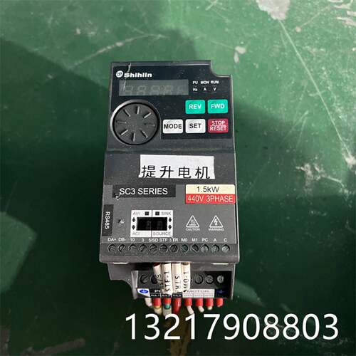 议价SC30431.5K士林拆机变频器380V1.5KW功能包好质保一个月全新