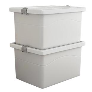 收纳箱塑料加厚防水特大号户外家用衣服被子玩具整理箱零食储物箱