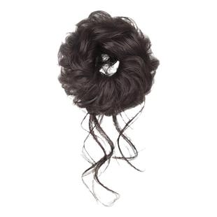 丸子头假发发圈盘发发髻龙须丸子头新中式假发花苞头仿真发假发包