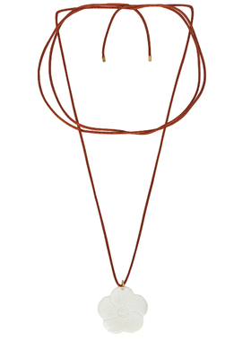 ANNI LU Flower On A String Choker REVOLVE小众新款