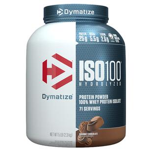 Dymatize狄马泰斯ISO100水解分离纯乳清蛋白质粉5磅 运动营养粉