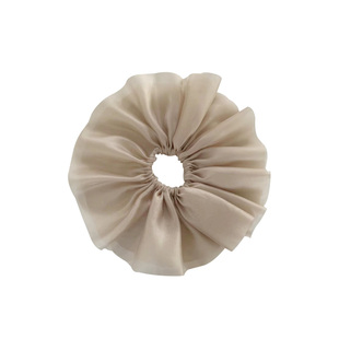仙气值~欧根纱裙摆发圈头饰法式扎头发短发饰后脑勺大肠头绳发绳