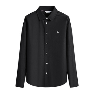 Navigare意大利小帆船纯棉衬衫女士上衣2026春季新款通勤长袖衬衣