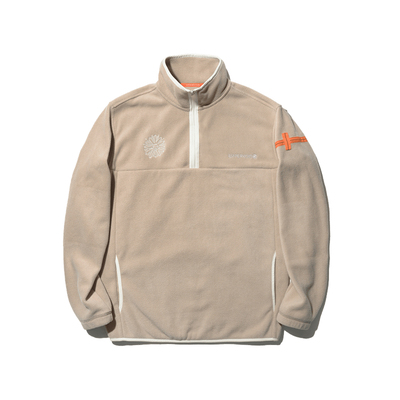 UPPERVOID摇粒绒套头抓绒服