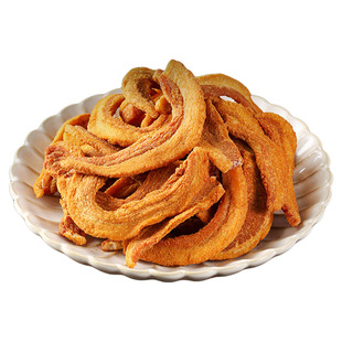 猪油渣脂渣青岛李村肉渣干粕脆哨原味零食生酮无淀粉正宗金花脂恩