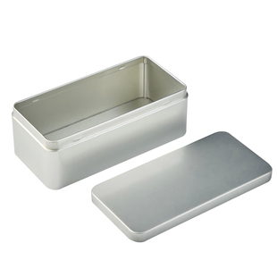 长方形磨砂马口铁带盖子桌面收纳盒户外渔具指南针线包饰品储物盒